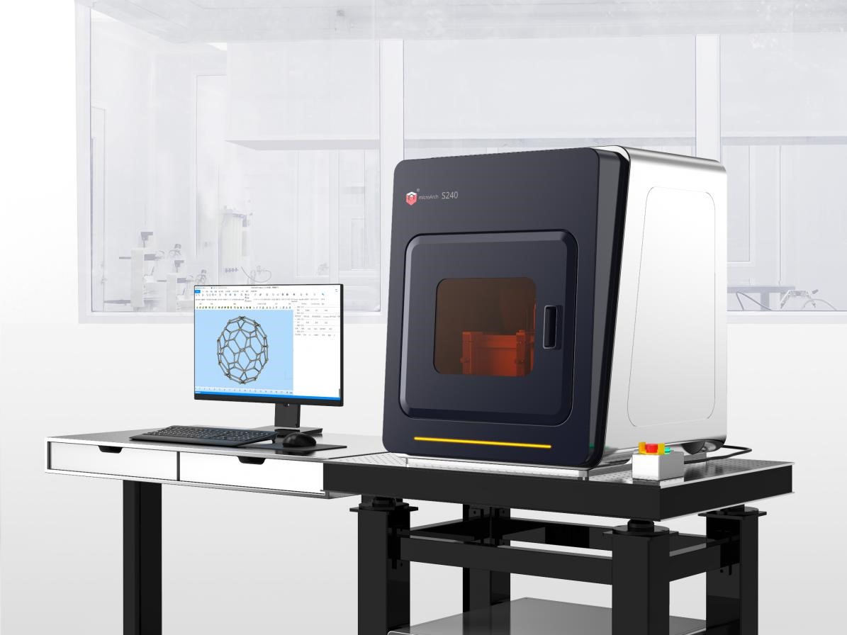 米乐官方网站第二代超高精密微立体光刻3D打印系统microArch™ S240正式发布